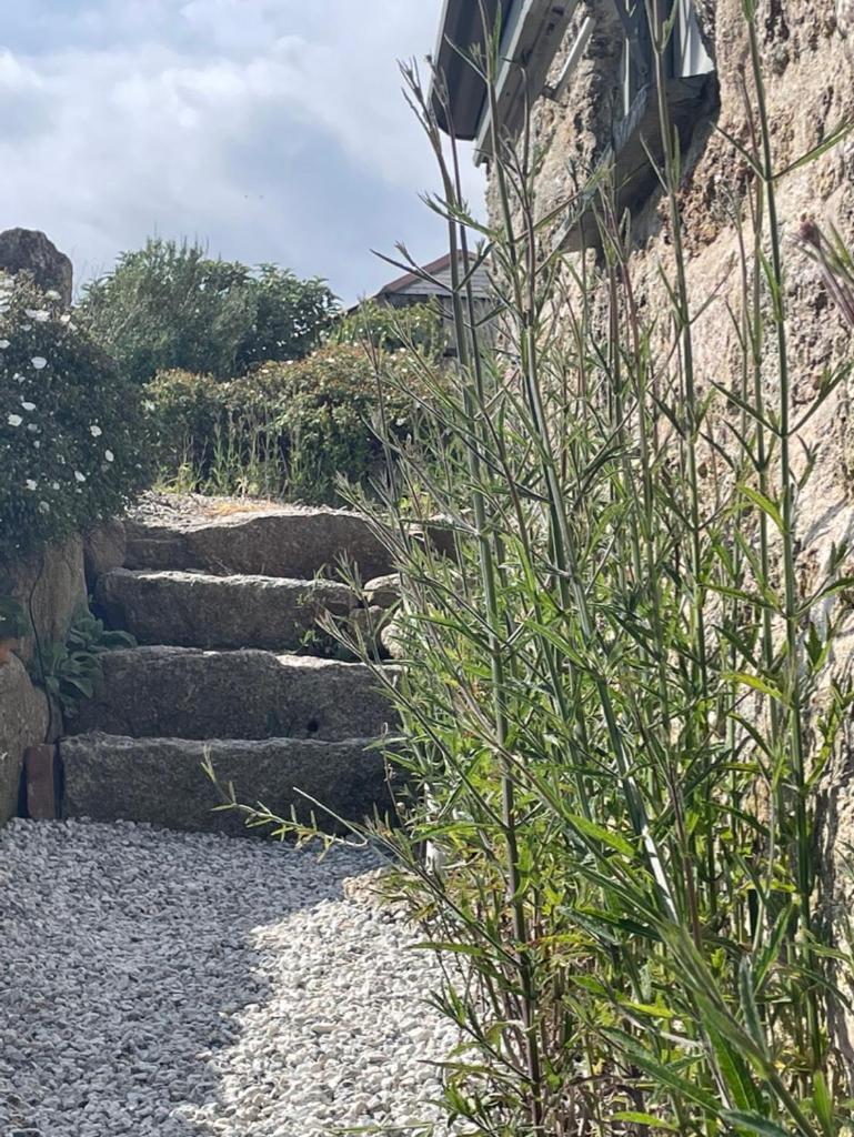 Trengothal Barn Apartment Porthcurno Bagian luar foto